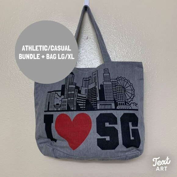 Athletic Bundle 7 pieces size Large/XL with tote bag - Picture 1 of 10